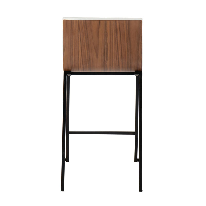 Mason Mara - Contemporary Fixed Height Quality Counter Stool (Set of 2) - R&R Furniture Gallery (Fountain Valley, CA)