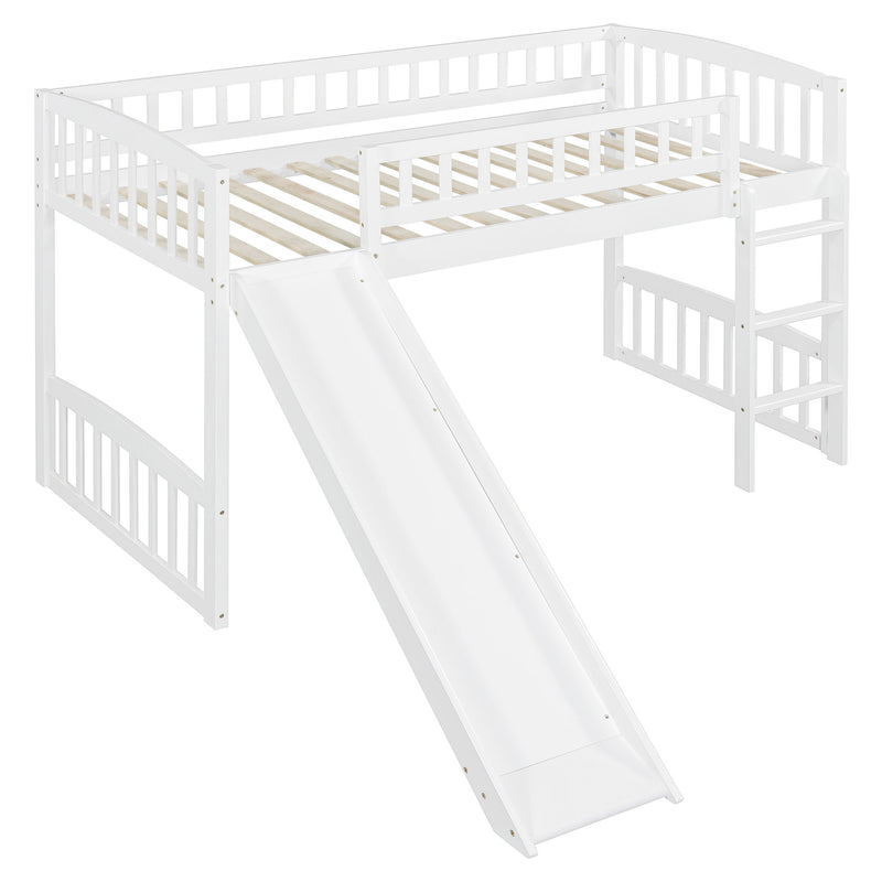 Loft Bed With Slide And Ladder - R&R Furniture Gallery (Fountain Valley, CA)