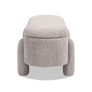 Hugo - Oval Fully Upholstered Storage Bench - R&R Furniture Gallery (Fountain Valley, CA)