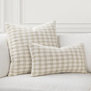 Classic Home accent pillow featuring a vibrant sari-inspired fabric with intricate patterns and rich colors.