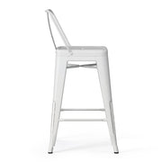 Rayne - Curved Back Metal Stool (Set of 2) - R&R Furniture Gallery (Fountain Valley, CA)