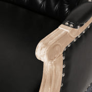 French Country Chesterfield Style Tufted Loveseat - R&R Furniture Gallery (Fountain Valley, CA)