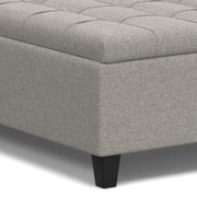 Harrison - Upholstered Coffee Table Storage Ottoman - R&R Furniture Gallery (Fountain Valley, CA)