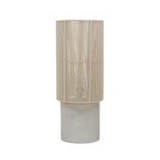TOV Furniture Mondada concrete floor lamp with a modern cylindrical design and minimalist aesthetic.