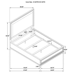 Wedner - Panel Bed