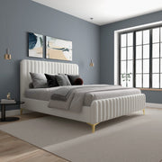 Valery - Upholstered Platform Bed - R&R Furniture Gallery (Fountain Valley, CA)