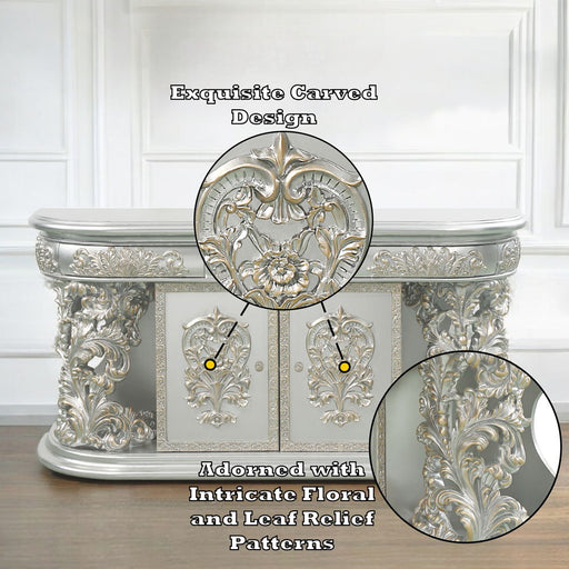 Sandoval - Server - Champagne - R&R Furniture Gallery (Fountain Valley, CA)