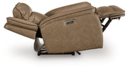 Glencroft - Power Recliner / Adjustable Headrest - Sahara - R&R Furniture Gallery (Fountain Valley, CA)
