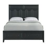 Storage Bed With Panel Headboard And Spacious Footboard Drawers - R&R Furniture Gallery (Fountain Valley, CA)