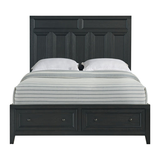 Storage Bed With Panel Headboard And Spacious Footboard Drawers - R&R Furniture Gallery (Fountain Valley, CA)