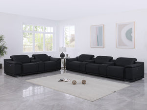 9762 - 8-Piece Modular Power Reclining Sofa And Console Loveseat Set With - R&R Furniture Gallery (Fountain Valley, CA)