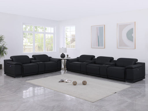 9762 - 8-Piece Modular Power Reclining Sofa And Console Loveseat Set With - R&R Furniture Gallery (Fountain Valley, CA)