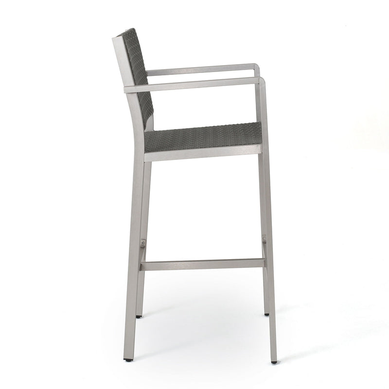 Outdoor Rust Proof Aluminum Barstools (Set of 2) - R&R Furniture Gallery (Fountain Valley, CA)