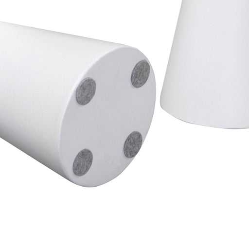 Gianna - Concrete Accent Tables (Set of 2) - White - R&R Furniture Gallery (Fountain Valley, CA)