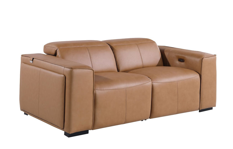 1224 - 6-Piece Modular Power Reclining Sofa, Loveseat & Chair Set In With 5 Power Recliners & Power Headrests