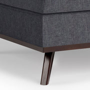 Owen - Square Coffee Table Storage Ottoman - Slate Gray - R&R Furniture Gallery (Fountain Valley, CA)