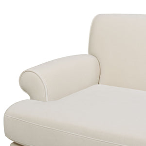 Alana Lawson - Two Cushion Tightback Sofa - French Beige