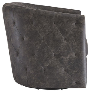 Brentlow - Swivel Accent Chair - R&R Furniture Gallery (Fountain Valley, CA)
