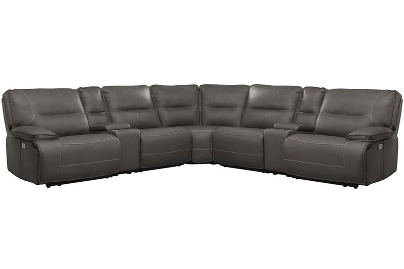 Spartacus - Power Reclining Sectional - R&R Furniture Gallery (Fountain Valley, CA)