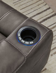 Feazada - Power Recliner With Adj Headrest - R&R Furniture Gallery (Fountain Valley, CA)