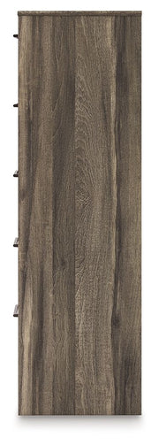 Elbrim - Five Drawer Chest - Brown - R&R Furniture Gallery (Fountain Valley, CA)