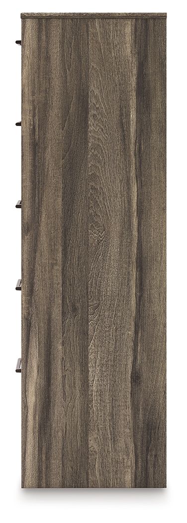 Elbrim - Five Drawer Chest - Brown - R&R Furniture Gallery (Fountain Valley, CA)