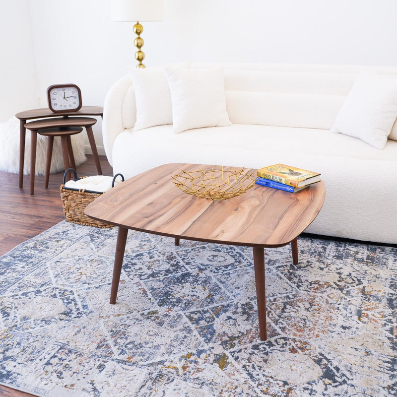 Kalen - Center Table - Walnut - R&R Furniture Gallery (Fountain Valley, CA)