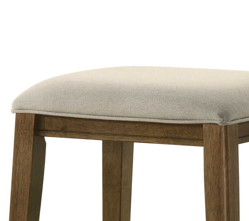 Sasha - 17" Counter Height Stool With Upholstered Seat - R&R Furniture Gallery (Fountain Valley, CA)