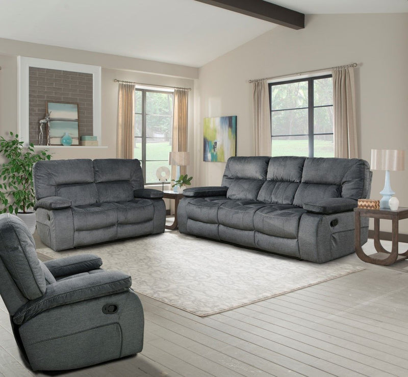Chapman - Manual Reclining Sofa Set - R&R Furniture Gallery (Fountain Valley, CA)