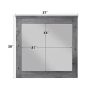 Vidalia - Mirror - Rustic Gray Oak - R&R Furniture Gallery (Fountain Valley, CA)