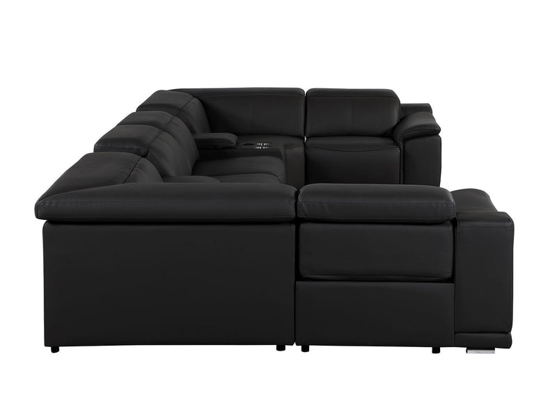 9762 - 8-Piece U Shaped Sectional Sofa With 2 Power Recliners