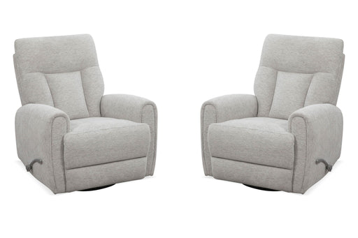 Natalia - Manual Swivel Glider Recliner (Set of 2) - R&R Furniture Gallery (Fountain Valley, CA)