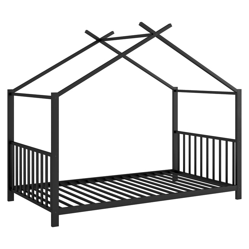 Metal House Platform Bed With Modern Design And Durable Frame - R&R Furniture Gallery (Fountain Valley, CA)