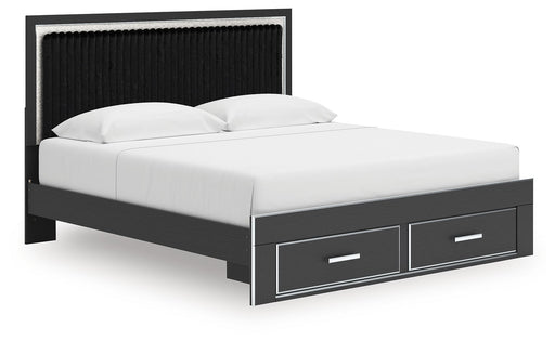 Zuraleus - Upholstered Panel Platform Storage Bed - R&R Furniture Gallery (Fountain Valley, CA)