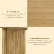 Einar - Dining Table - Natural - R&R Furniture Gallery (Fountain Valley, CA)