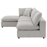 Marisa - Modular Ottoman - Beige Boucle - R&R Furniture Gallery (Fountain Valley, CA)