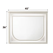 Laveda - Mirror With LED - Pearl White - R&R Furniture Gallery (Fountain Valley, CA)