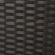 Santa Cruz - 8 Piece Outdoor Sectional Set - Dark Brown - R&R Furniture Gallery (Fountain Valley, CA)