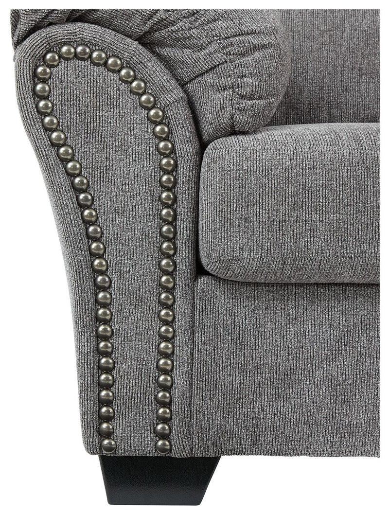 Allmaxx - Sofa - Pewter - R&R Furniture Gallery (Fountain Valley, CA)
