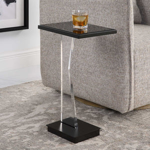 Angle - Contemporary Accent Table - Black