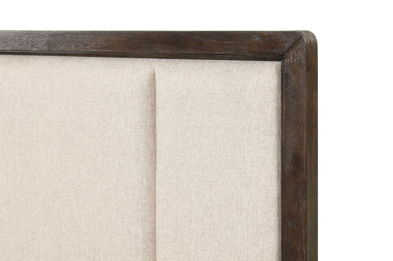 Upholstered Headboard & Footboard With Traditional Styling Bed - R&R Furniture Gallery (Fountain Valley, CA)