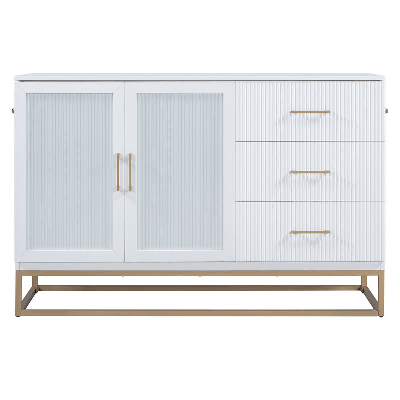 Murphy Bed With Frosted Glass Doors Design, Fake Drawers, Metal Legs - R&R Furniture Gallery (Fountain Valley, CA)