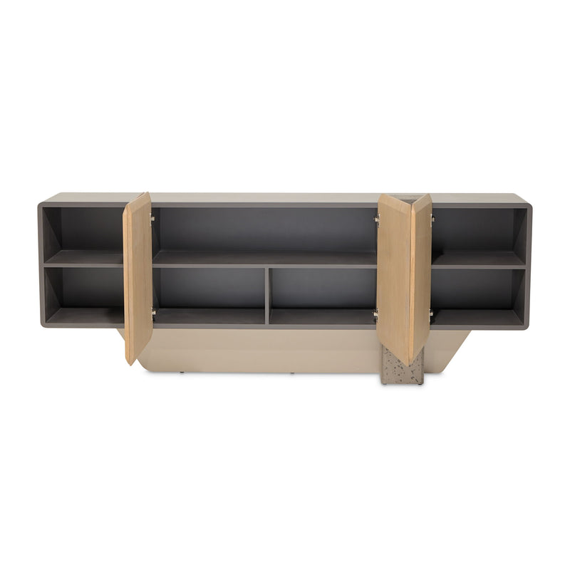 Bristol Point - Console Table - Saddle Brown - R&R Furniture Gallery (Fountain Valley, CA)