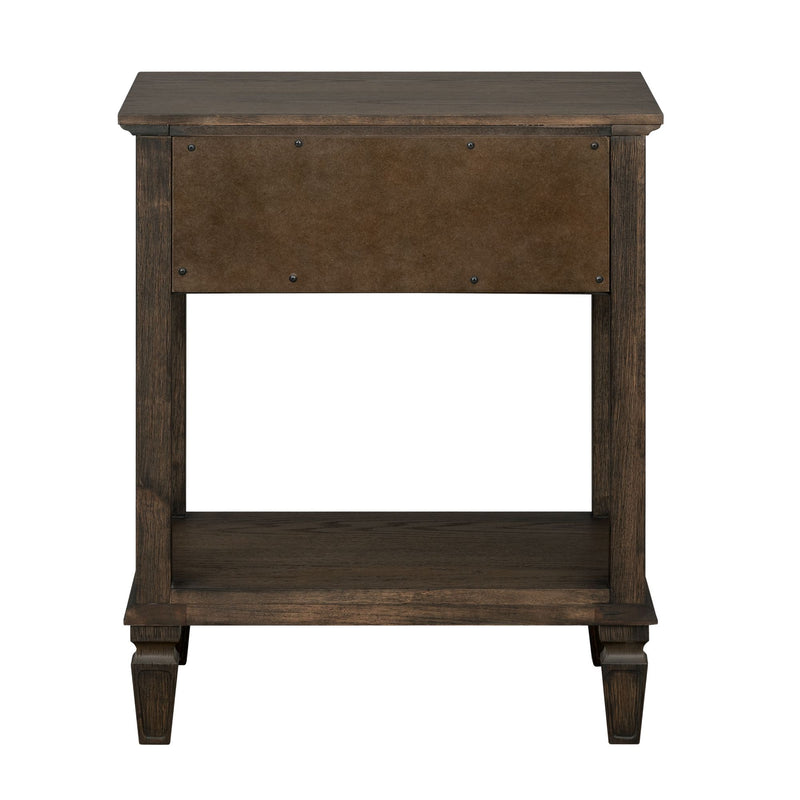 Victoria - Bedside Table With Drawer And Shelf - R&R Furniture Gallery (Fountain Valley, CA)