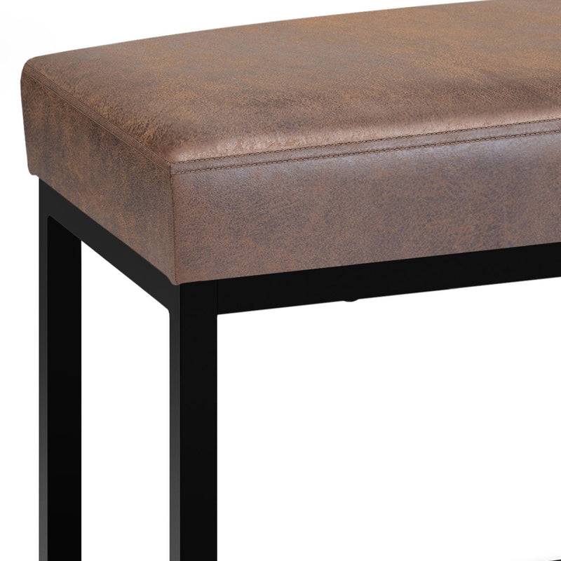 Reynolds - Bench - Distressed Chestnut Brown - R&R Furniture Gallery (Fountain Valley, CA)