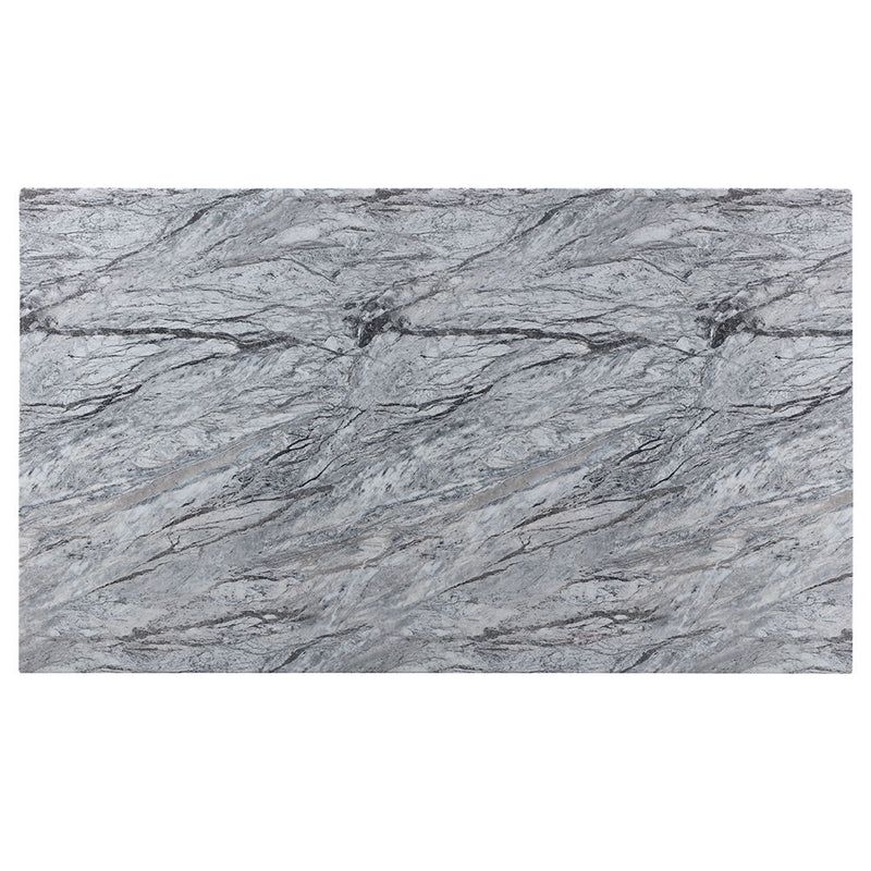 Caralin - Dining Table - Engineered Stone & Black - R&R Furniture Gallery (Fountain Valley, CA)