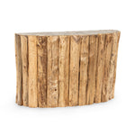 Norwest Petrified - Wood Console Table - Natural - R&R Furniture Gallery (Fountain Valley, CA)