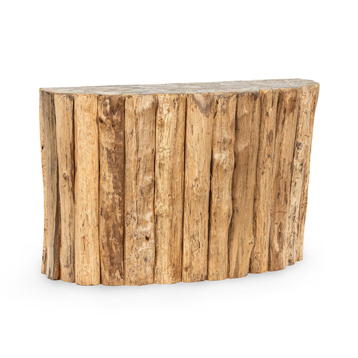 Norwest Petrified - Wood Console Table - Natural - R&R Furniture Gallery (Fountain Valley, CA)