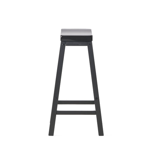 Saddle Stool - Black - R&R Furniture Gallery (Fountain Valley, CA)