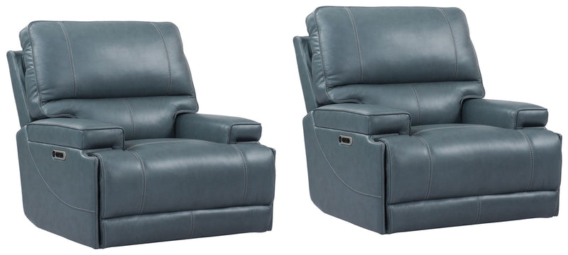 Whitman - Powered By Freemotion Cordless Power Recliner (Set of 2) - R&R Furniture Gallery (Fountain Valley, CA)